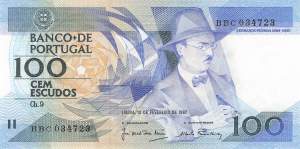 100 Escudos 12.2.1987